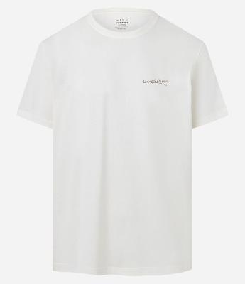 Camiseta Comfort em Algodão Peruano com Estampa Abstrata