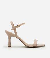 Sandália Envernizada com Bico Redondo - 1