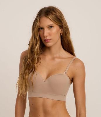 Sutiã com Bojo em Microfibra com Alças Removíveis Trifil