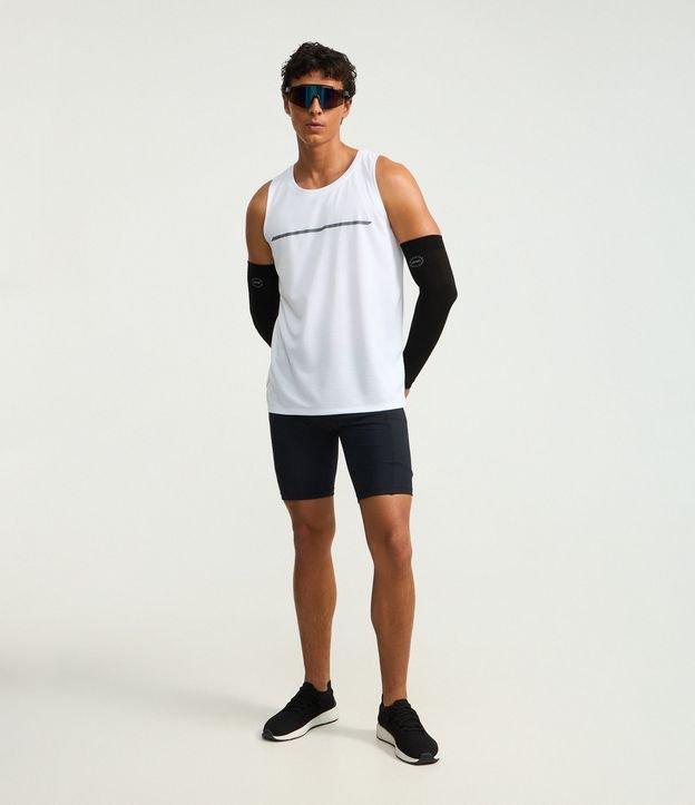 Bermuda Esportiva em Microfibra com Compressão - 1