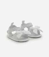 Sandália Infantil em Laise com Laço Aplicado - Tam 15 ao 19 - 1