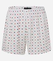 Cueca Samba Canção em Viscose com Estampa Chalis Naipes - 1