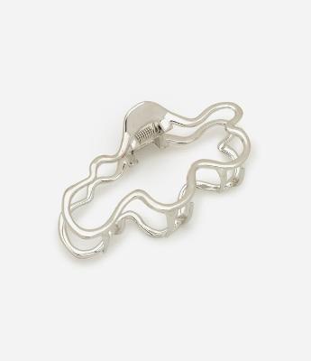 Piranha De Cabelo Metal Liso organico AE_SS25_CBL_0111