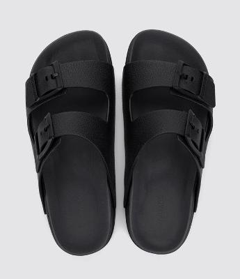 Chinelo Slide Milão Plus Cartago com Fivelas