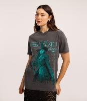 Camiseta T-Shirt em Algodão com Estampa Wicked Estonada - 1