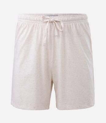 Pijama Curto em Algodão com Linho