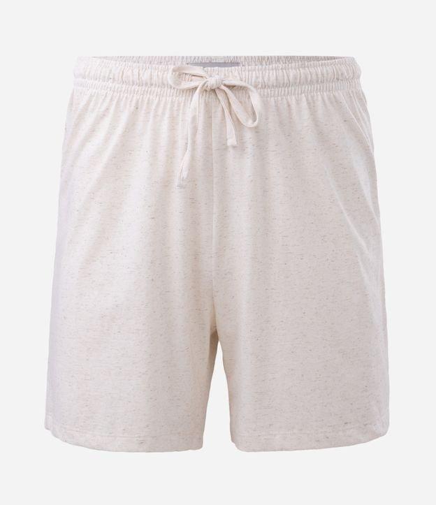 Pijama Curto em Algodão com Linho - 1