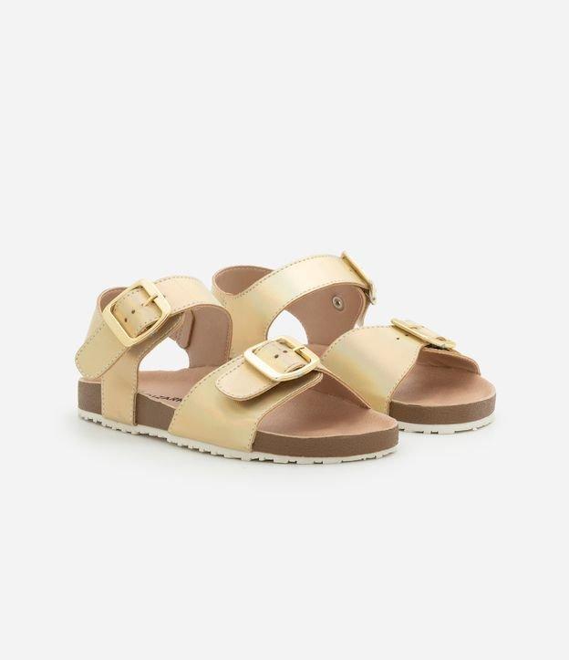 Sandália em PU Infantil com Fechamento por Fivelas - Tam 28 ao 33 - 1