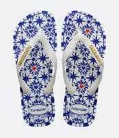 Chinelo de Dedo com Tira Grossa Estampa Estrelas Havaina - 1