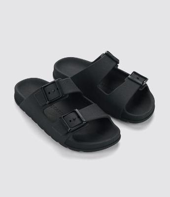 Chinelo Slide com Tiras Afiveladas - Tam 28 a 33