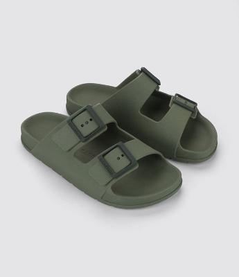Chinelo Slide Cartago Torino em PVC com Duas Fivelas
