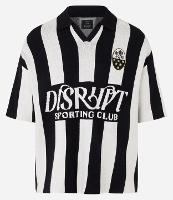 Camiseta Boxy em Tricô com Estampa Futebol - 1