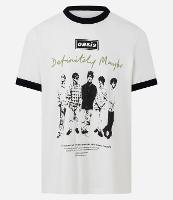 Camiseta Regula em Algodão com Estampa Banda Oasis - 1