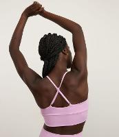 Top Esportivo em Microfibra Pesada com Cós Largo e Vazado Frontal - 1