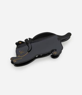 Piranha de Cabelo em Formato de Gatinho