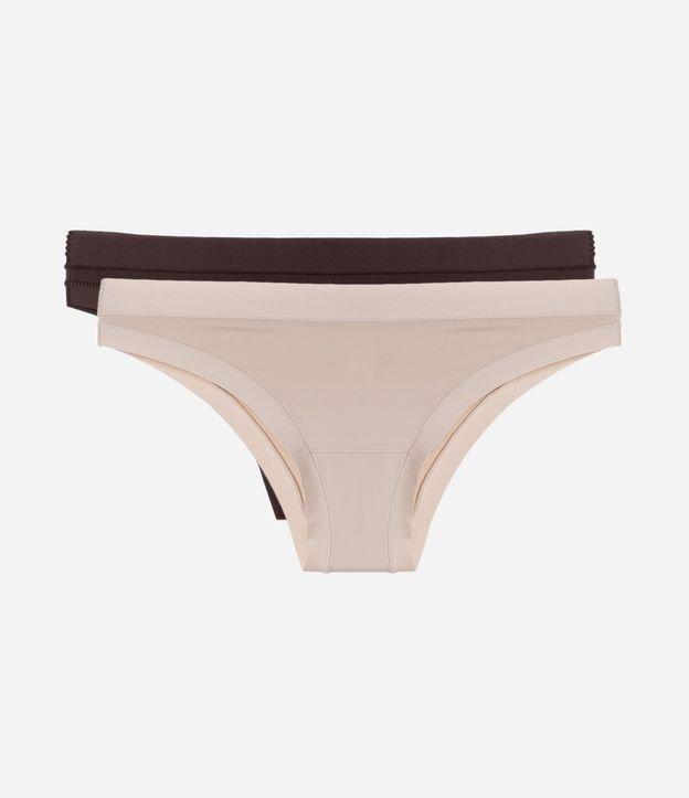 Kit 02 Calcinhas Biquíni em Microfibra - 1