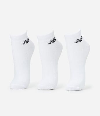 Kit 03 Meia Cano Baixo Esportiva em Algodão New Balance