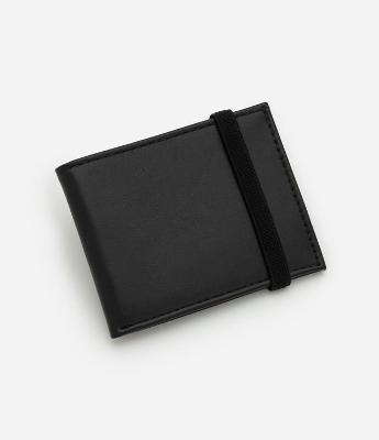 Carteira Compacta com Fechamento por Elástico