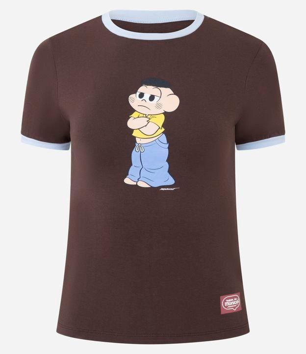 Camiseta em Algodão com Estampa Cascão - 1