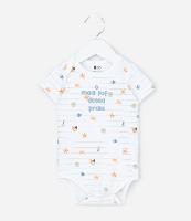 Body Infantil com Lettering Mais Fofo Dessa Praia - Tam 0 a 18 Meses - 1