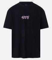 Camiseta Relaxed em Algodão com Estampa Ícones Cogumelos - 1