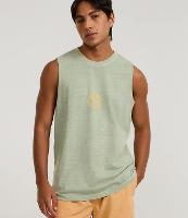 Regata Comfort em Algodão Estonada com Estampa Lettering Soul Body Mind - 2