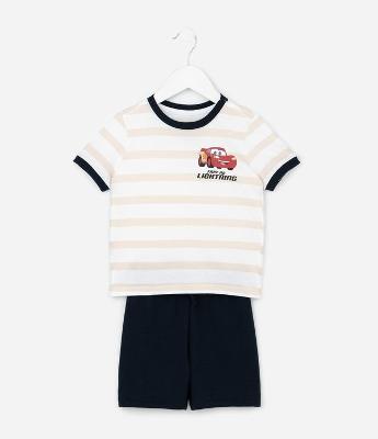Conjunto Infantil com Estampa McQueen Baby - Tam 1 a 6 Anos