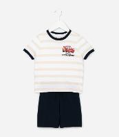 Conjunto Infantil com Estampa McQueen Baby - Tam 1 a 6 Anos - 1