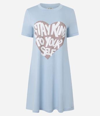 Camisola em Viscolycra com Estampa Stay Kind