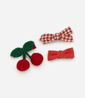 Kit 03 Presilhas de Cabelo Infantil em Formato  Diversos - Tam U - 1