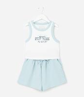 Conjunto Infantil com Estampa Lettering New York - Tam 5 a 14 Anos - 1
