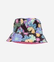 Chapéu Infantil Bucket Reversível com Estampa Floral - Tam Único - 1