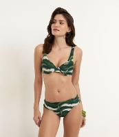 Biquíni Calcinha Pala Larga Com Estampa Palmeira Real Buriti - 1