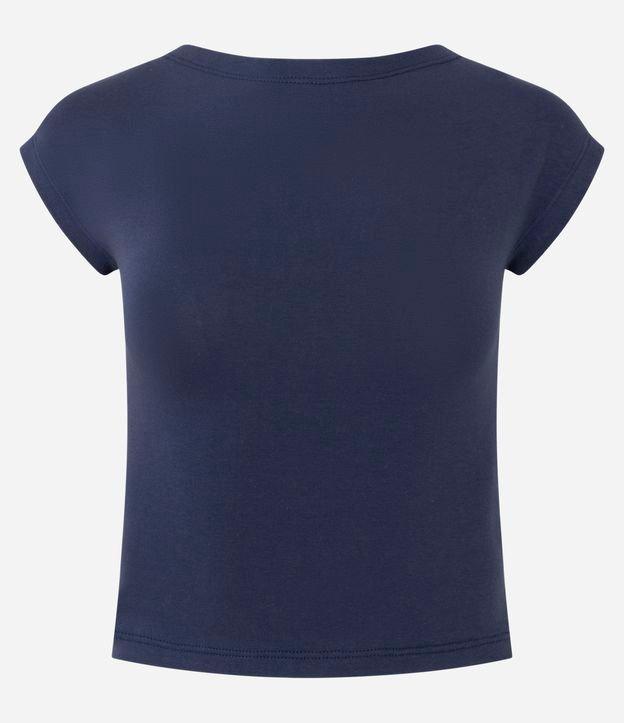 Blusa em Cotton com Costas Abertas - 1