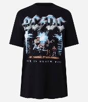 Camiseta em Algodão com Estampa da Banda AC/DC - 1