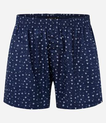 Cueca Samba Canção em Tricoline com Estampa de ícones