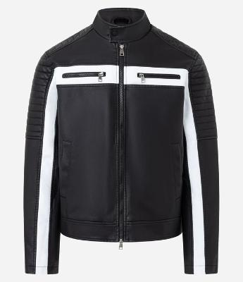 Jaqueta Motorcycle Jacket em Pu Liso