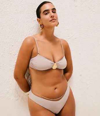 Biquíni Calcinha Asa Delta em Microfibra