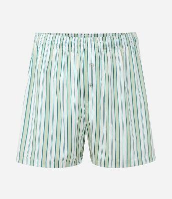 Cueca Samba Canção em Algodão com Estampa de Listras