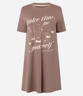 Camisola em Viscose com Estampa Ursinho Pooh