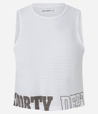 Regata Esportiva em Microfibra com Estampa