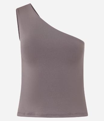 Blusa Ombro Único em Microfibra