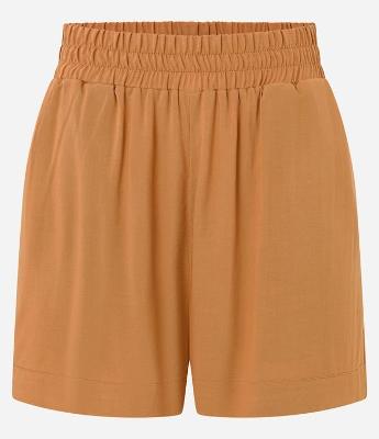 Short Cintura Alta com Lastex no Cós