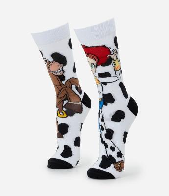 Meia Cano Longo com Estampa Jessie