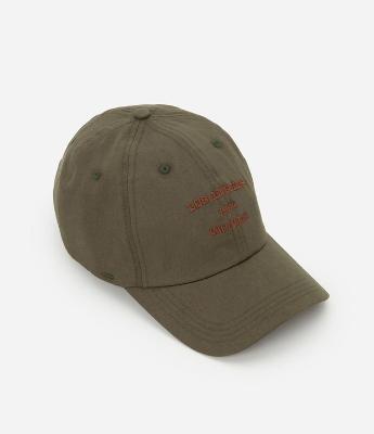 Boné Aba Curva em Sarja com Bordado Los Angeles 1996