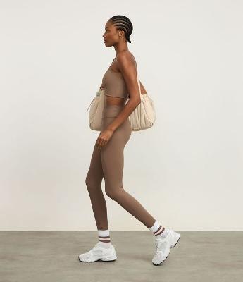 Calça Legging Canelada em Microfibra