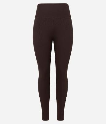 Calça Legging Canelada em Microfibra