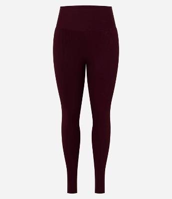 Calça Legging Canelada em Microfibra