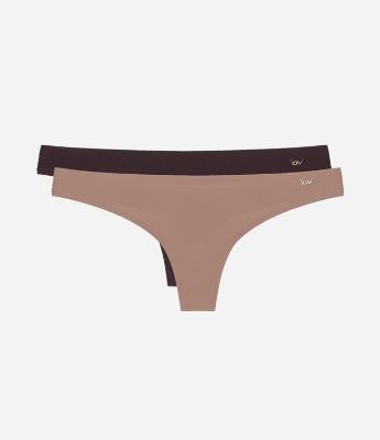 Kit 02 Calcinhas Biquíni em Microfibra