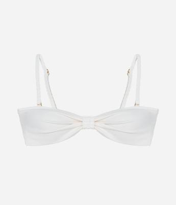 Biquíni Top em Microfibra com Nozinho e Alças Removíveis